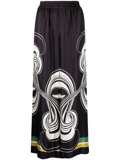 Placée Wide-Leg Trousers