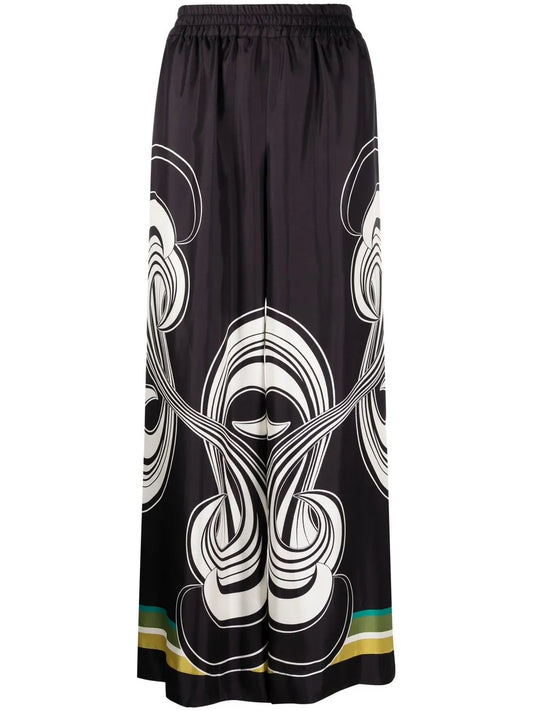 Placée Wide-Leg Trousers