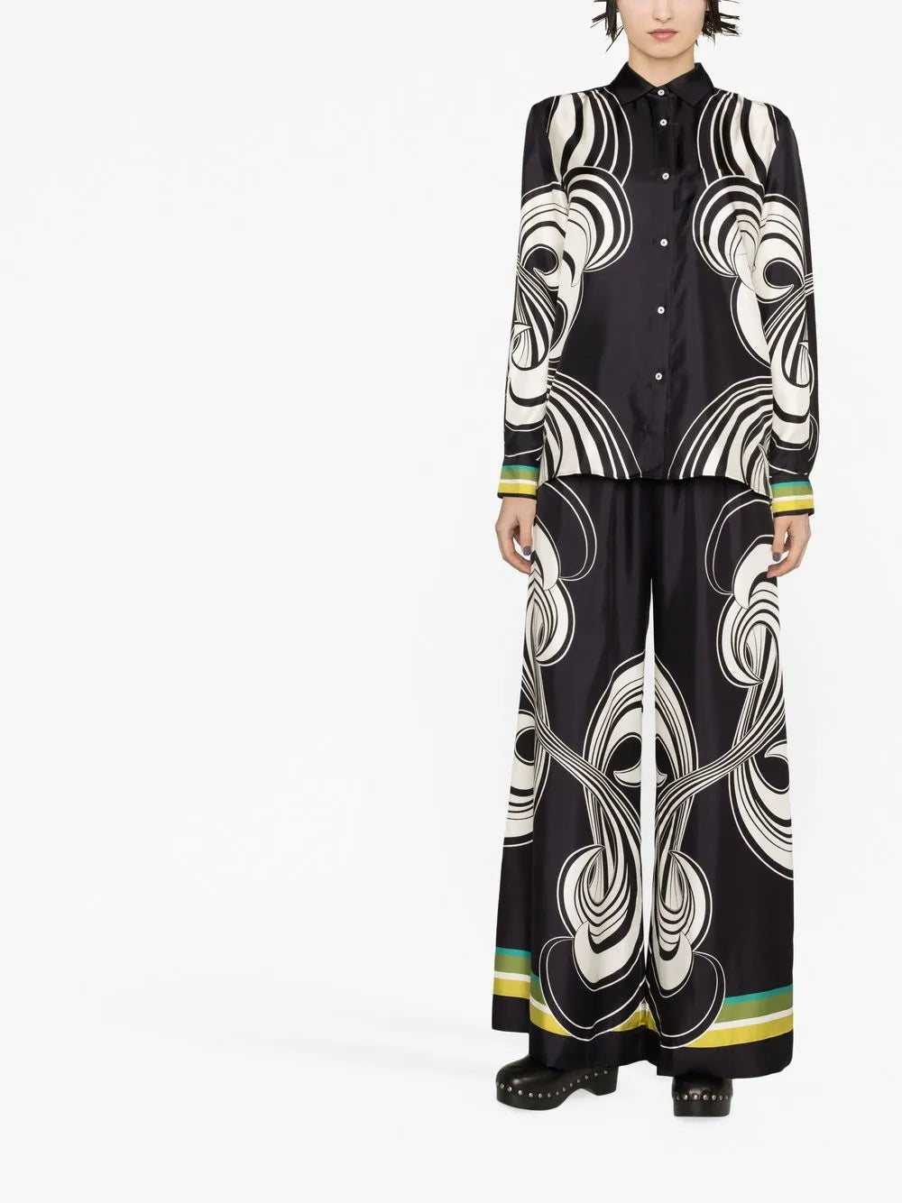 Placée Wide-Leg Trousers