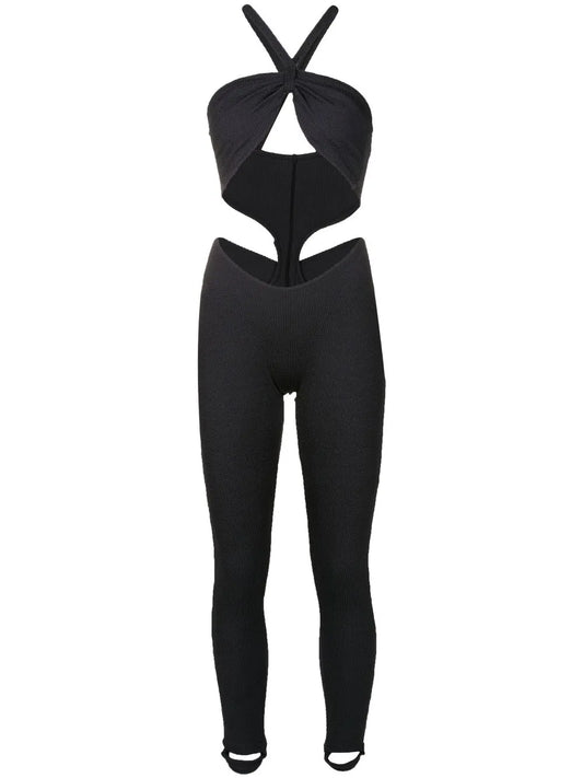 Cut-Out Detail Jumpsuit