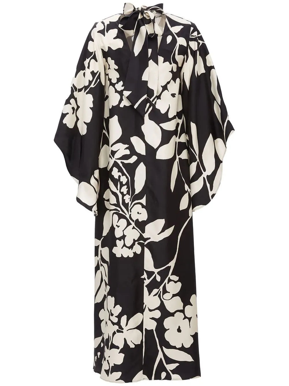 Magnifico Floral-Print Silk Maxi Dress