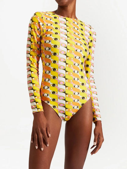 Surf Long-Sleeved Swimsuit