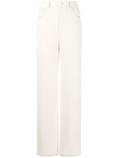 Straight-Leg Trousers