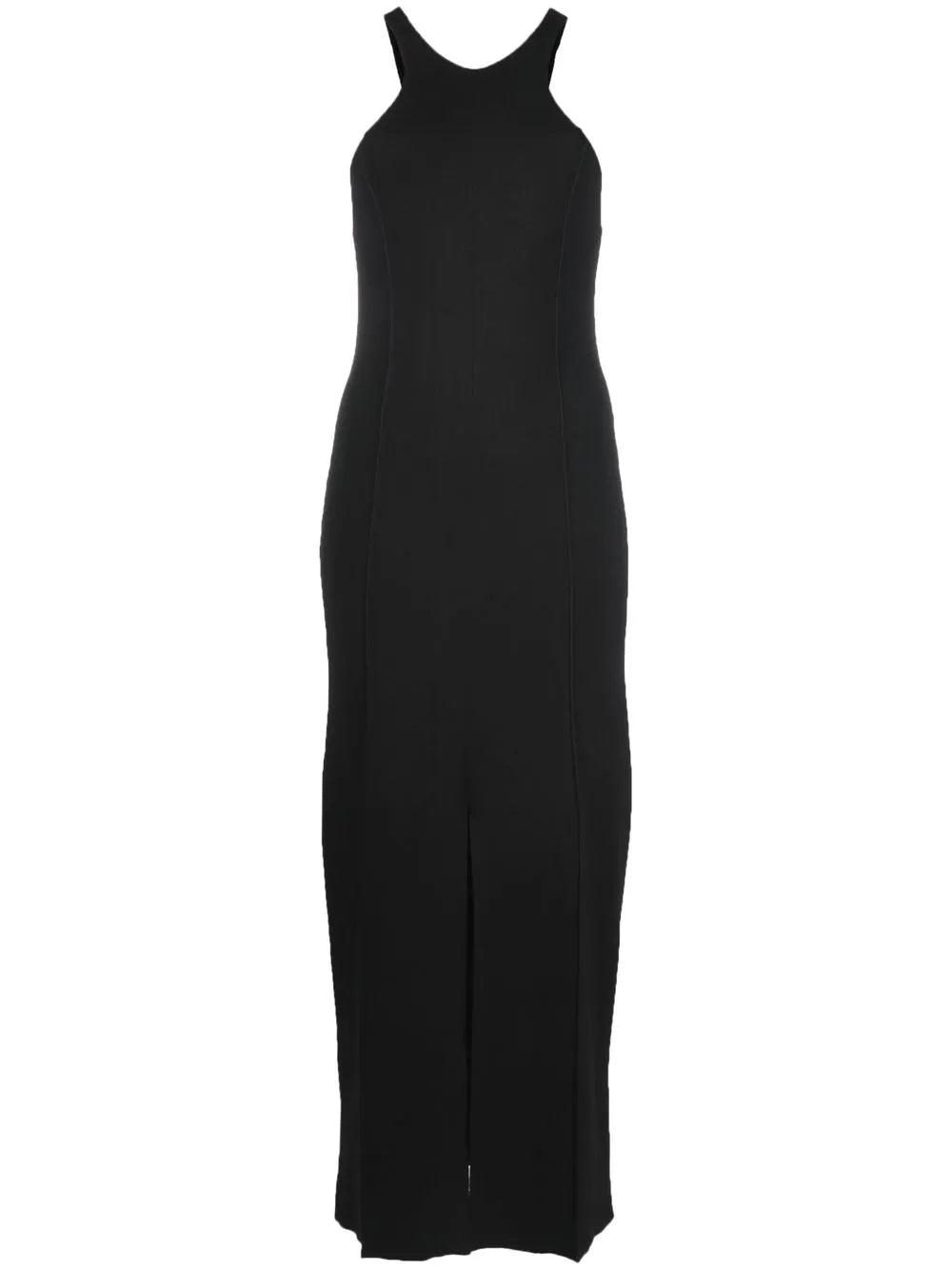 Sleeveless Fitted Midi Dress