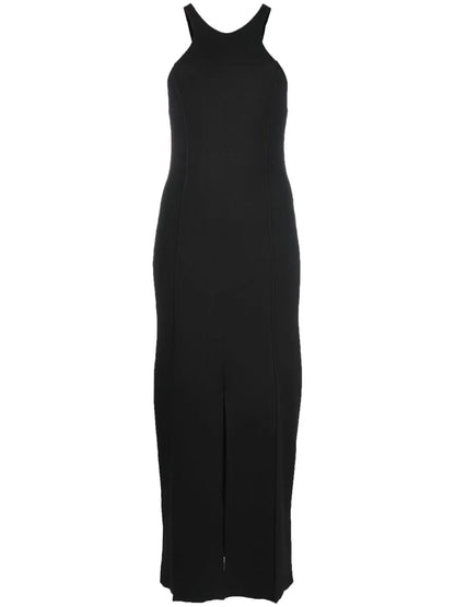 Sleeveless Fitted Midi Dress
