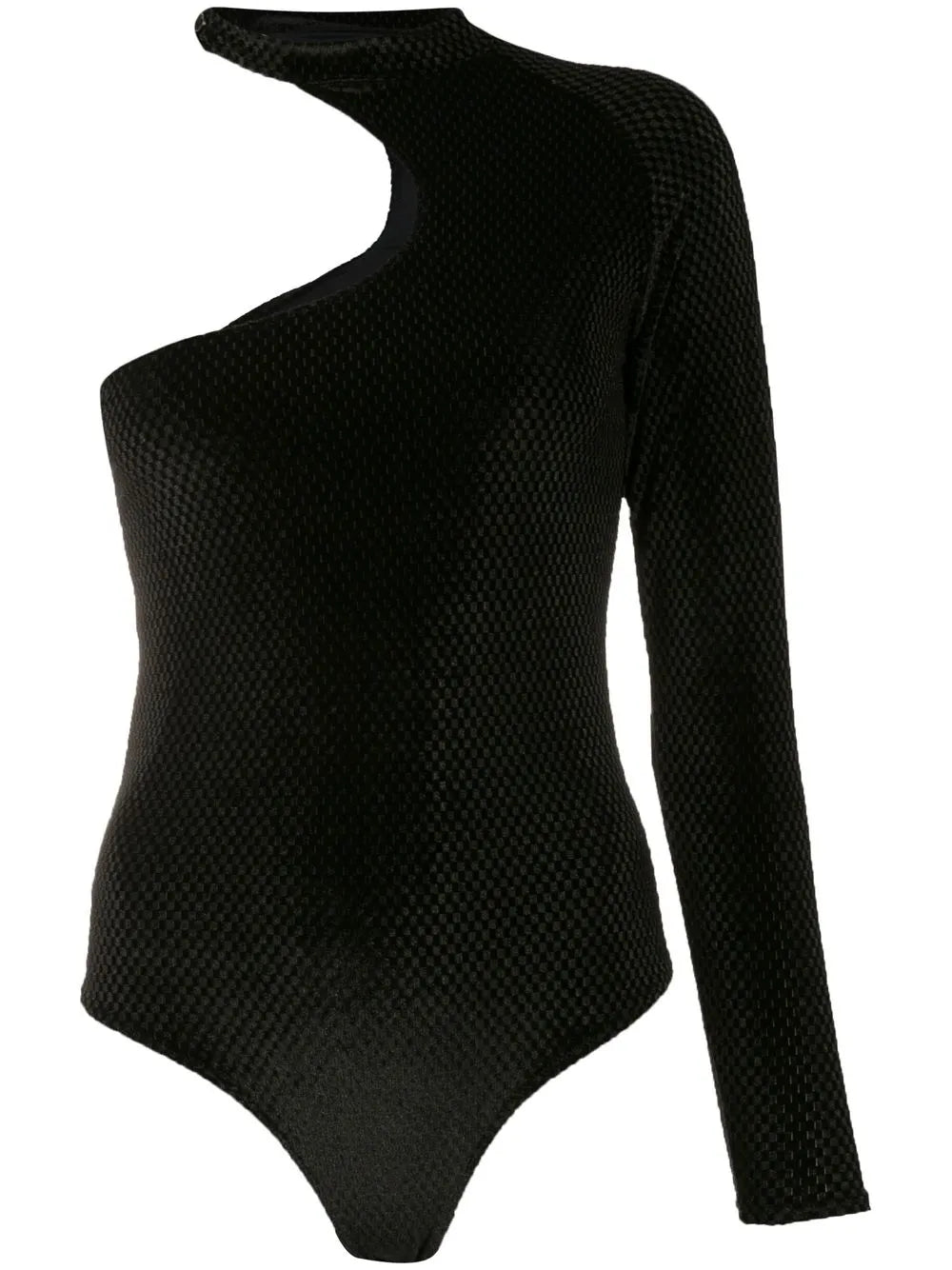 Single-Sleeve Velvet Body