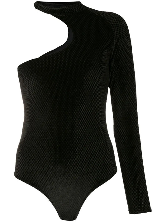 Single-Sleeve Velvet Body