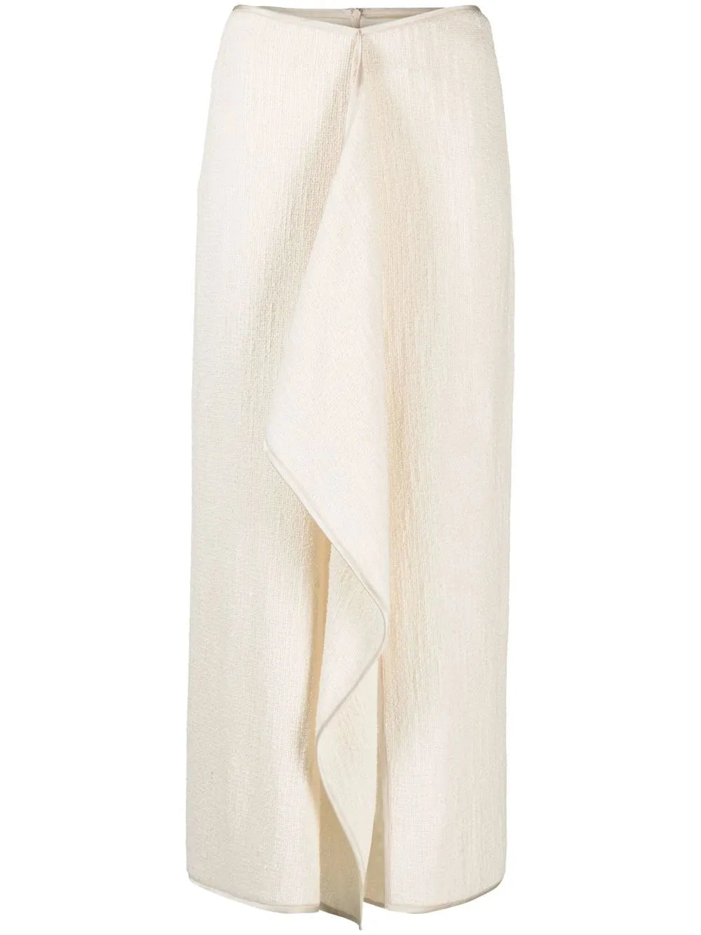 Draped Midi Skirt