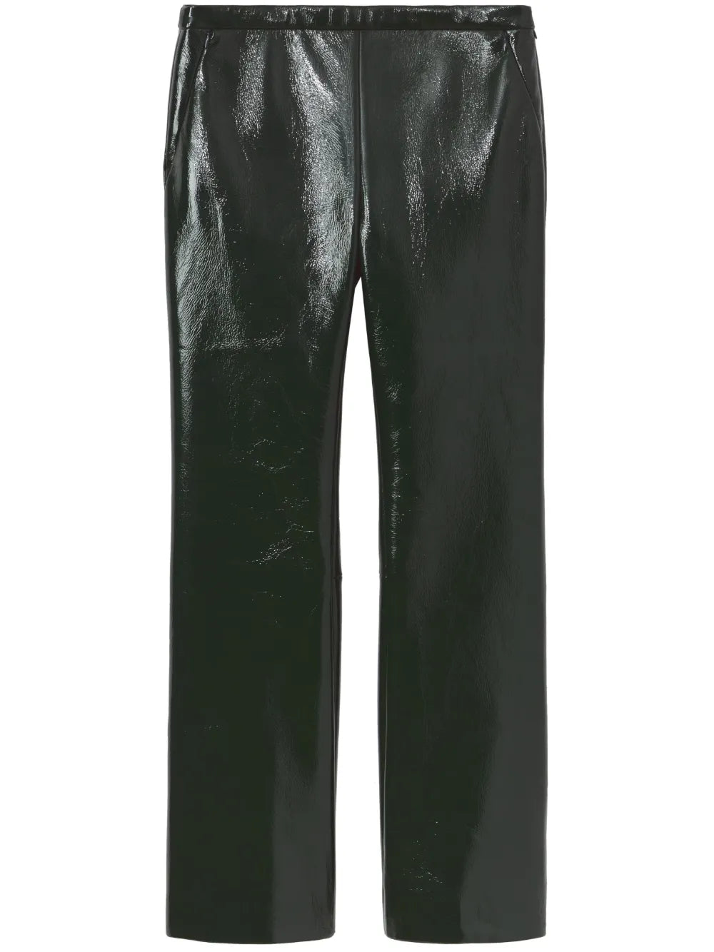 Vinyl Cropped Trousers