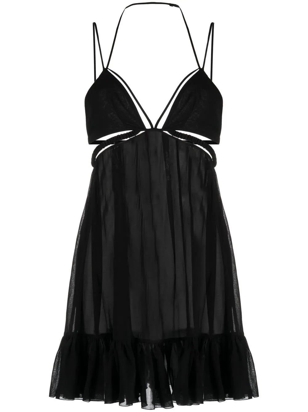 Cut-Out Strappy Minidress