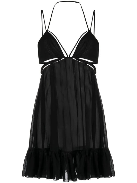 Cut-Out Strappy Minidress