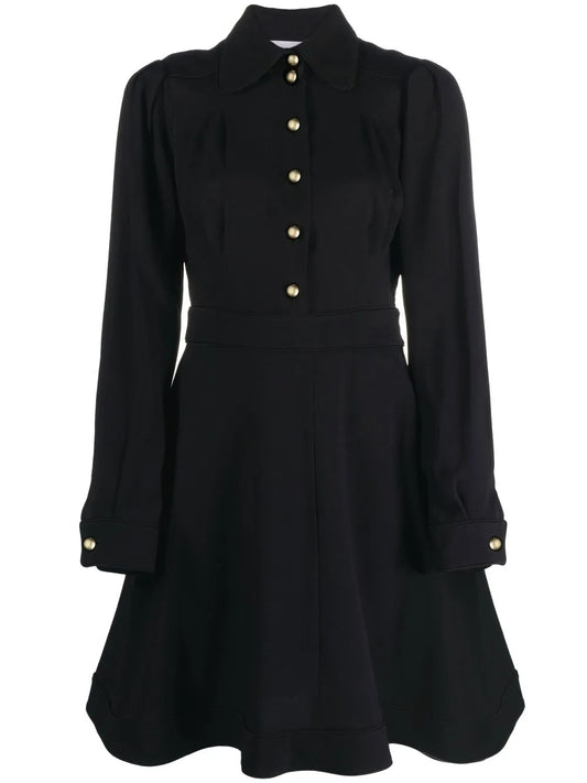 A-Line Mini Shirt Dress