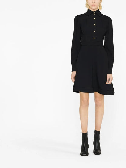 A-Line Mini Shirt Dress