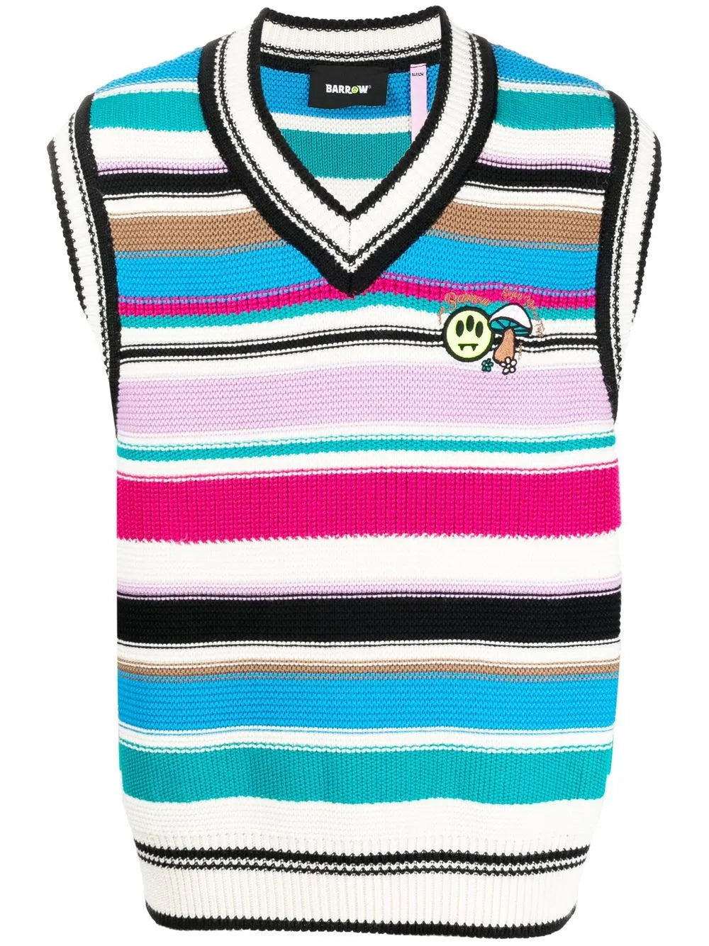 Striped Sleeveless Jumper