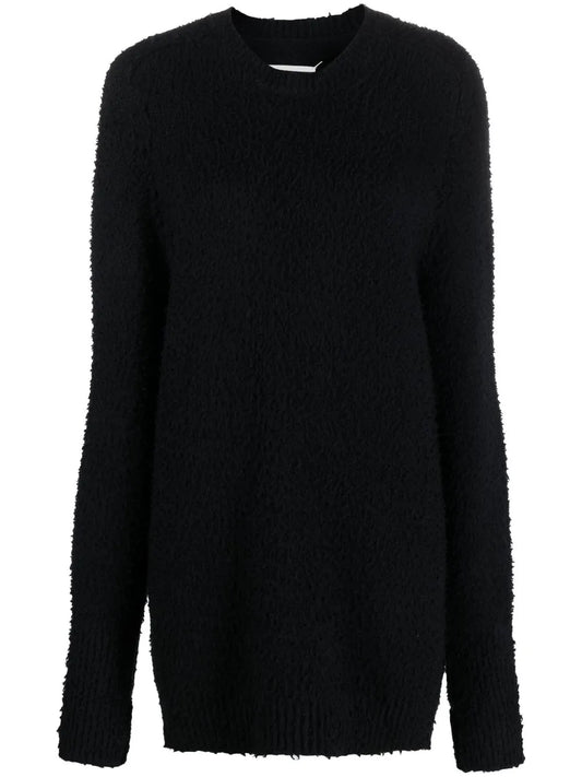 Four-Stitch Brushed Jumper