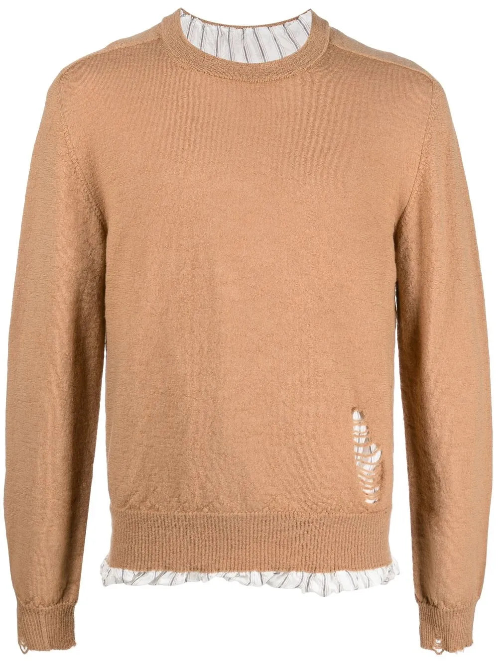 Distressed Wool Jumper