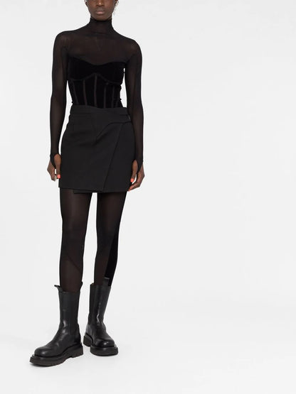 Sheer Long-Length Catsuit