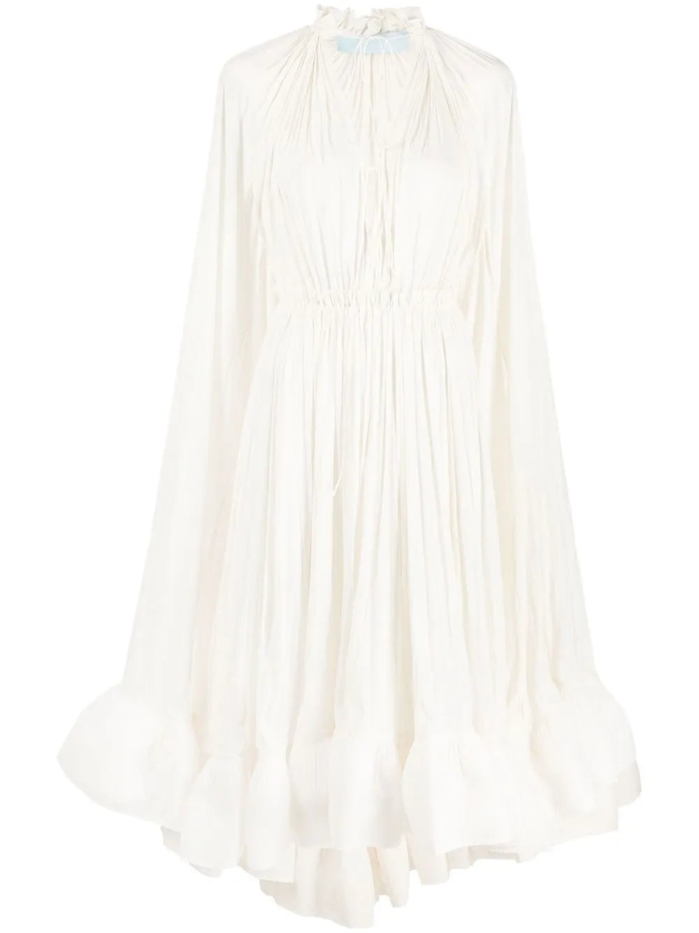 Cape-Design Midi-Dress