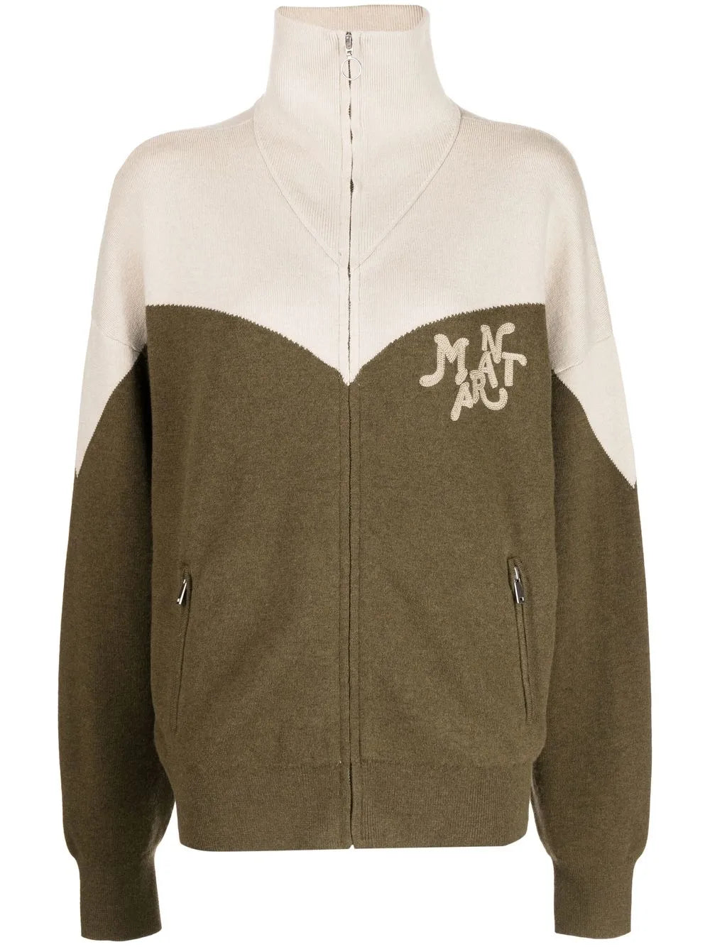 Andy High-Neck Cardigan