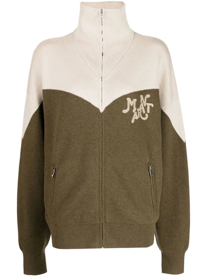 Andy High-Neck Cardigan