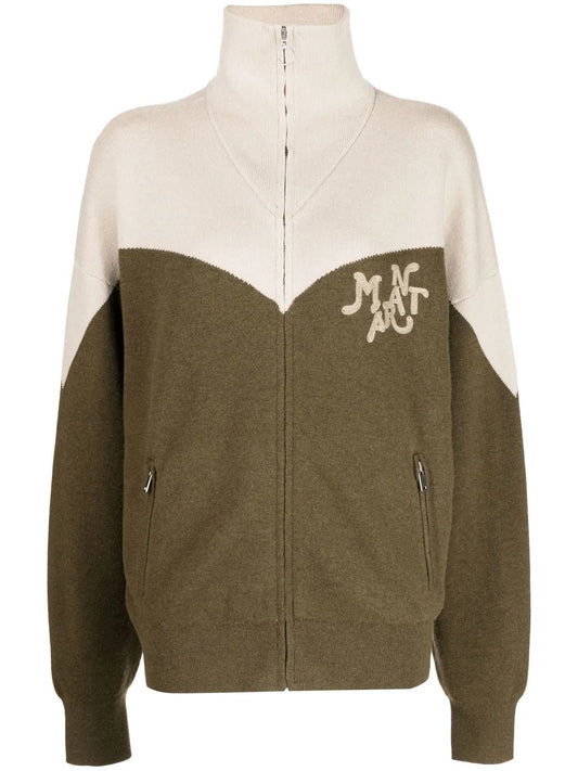 Andy High-Neck Cardigan