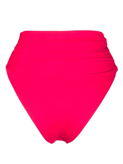 Twisted High-Waisted Bikini Bottoms