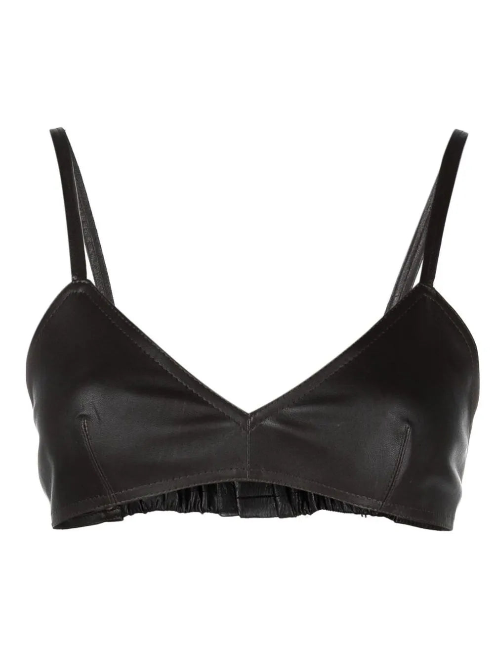 Sierra Leather Bralette