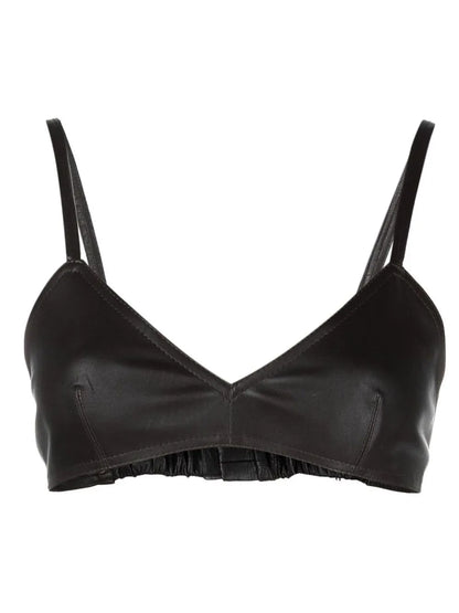 Sierra Leather Bralette