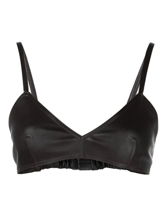 Sierra Leather Bralette