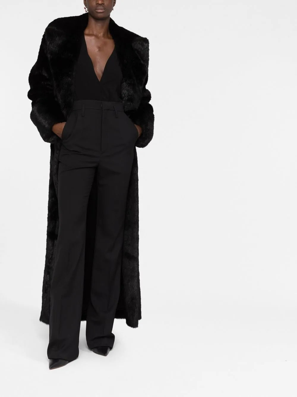 Straight-Leg Tailored Trousers