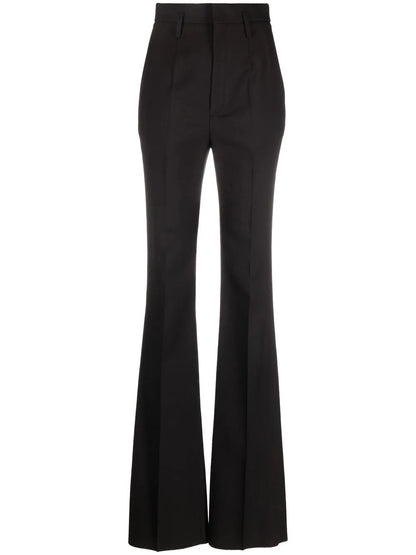 Straight-Leg Tailored Trousers