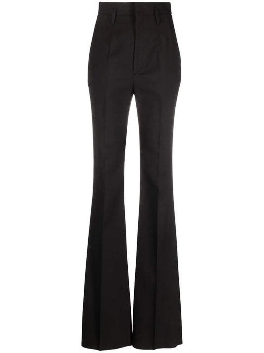 Straight-Leg Tailored Trousers