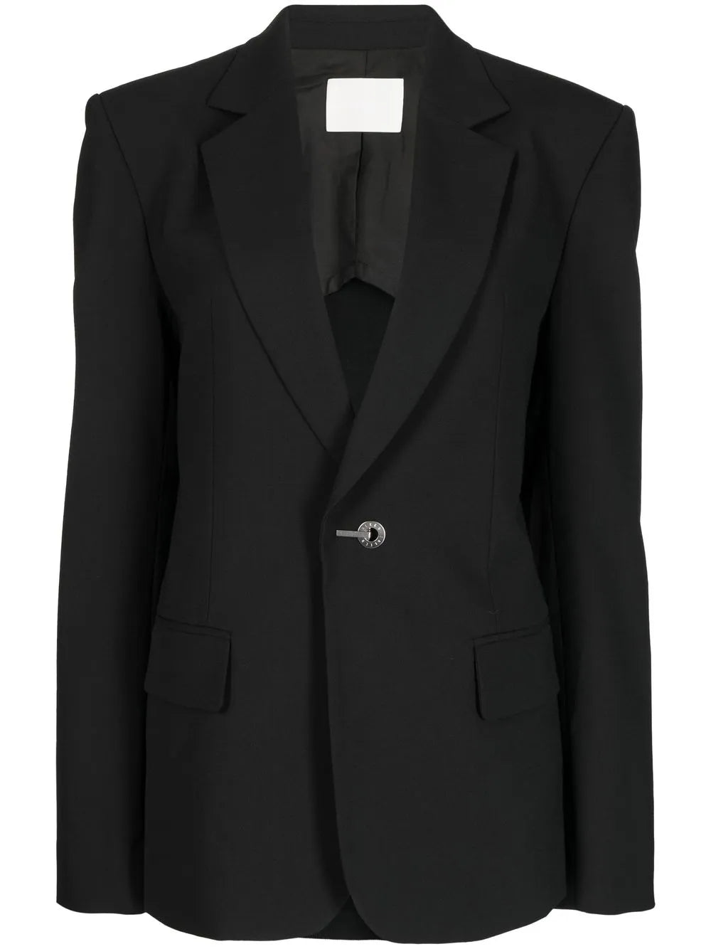 Belted Single-Breasted Blazer