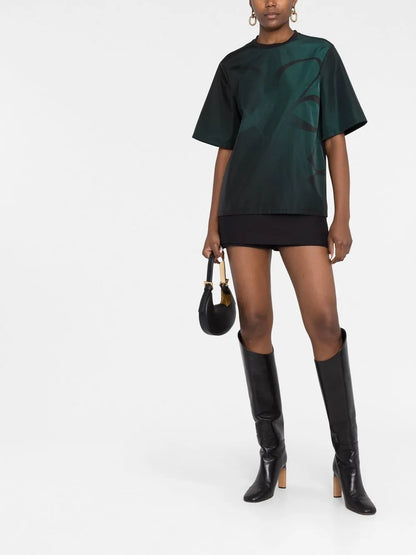 Monogram-Print T-Shirt