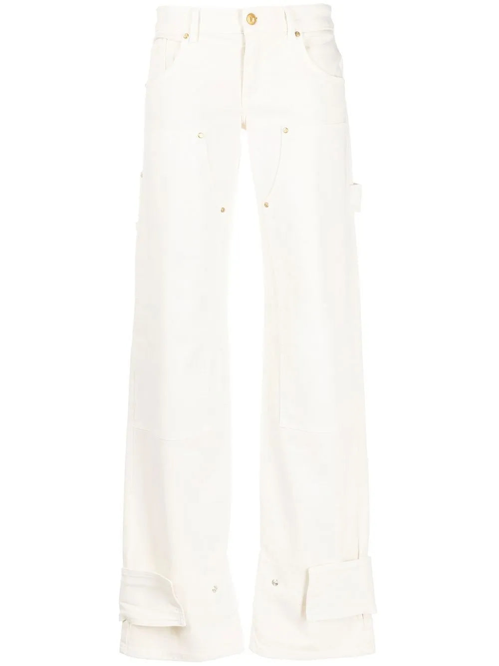 Wore-Leg Oversize Trousers
