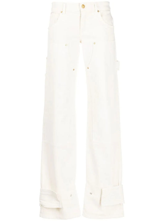 Wore-Leg Oversize Trousers