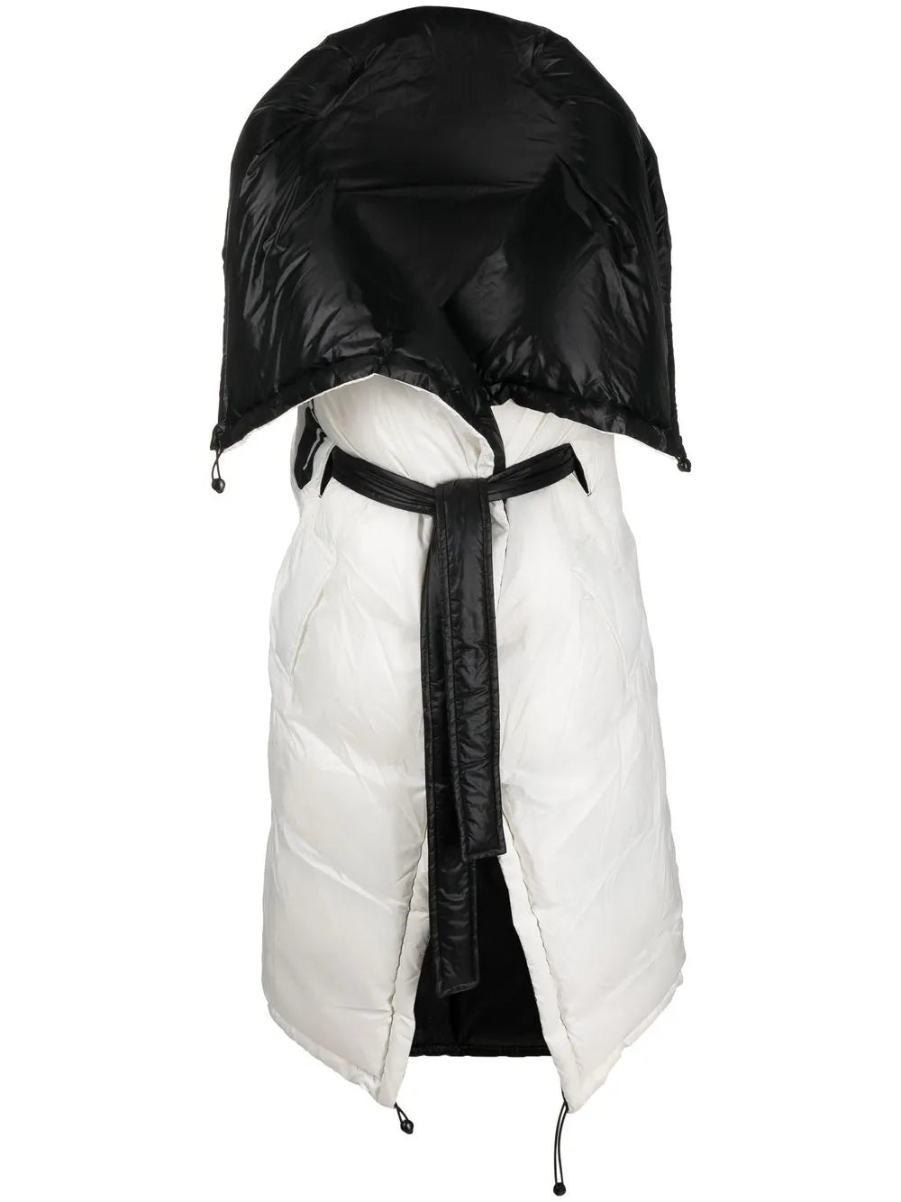 Panther-Print Padded Parka