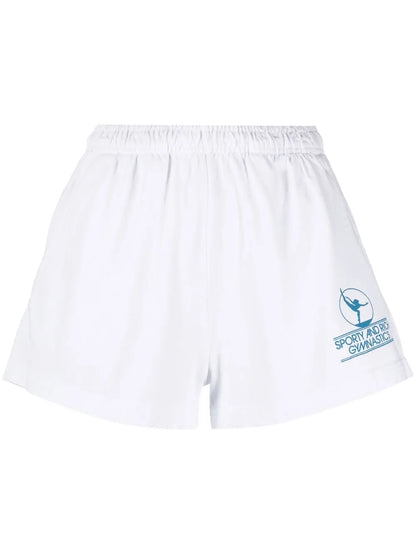 Gymnastics Logo-Print Shorts