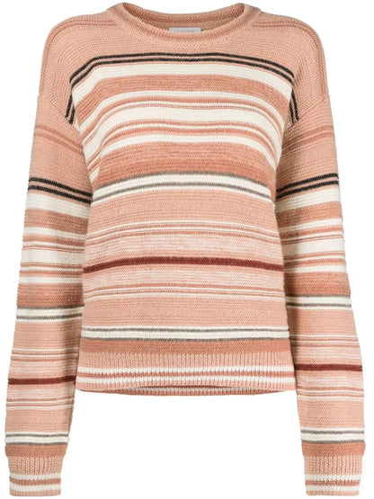 Horizontal Stripe-Pattern Jumper