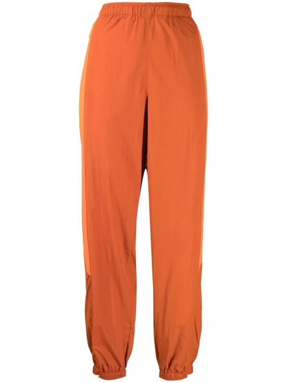 Contrasting-Panel Tracksuit Bottom