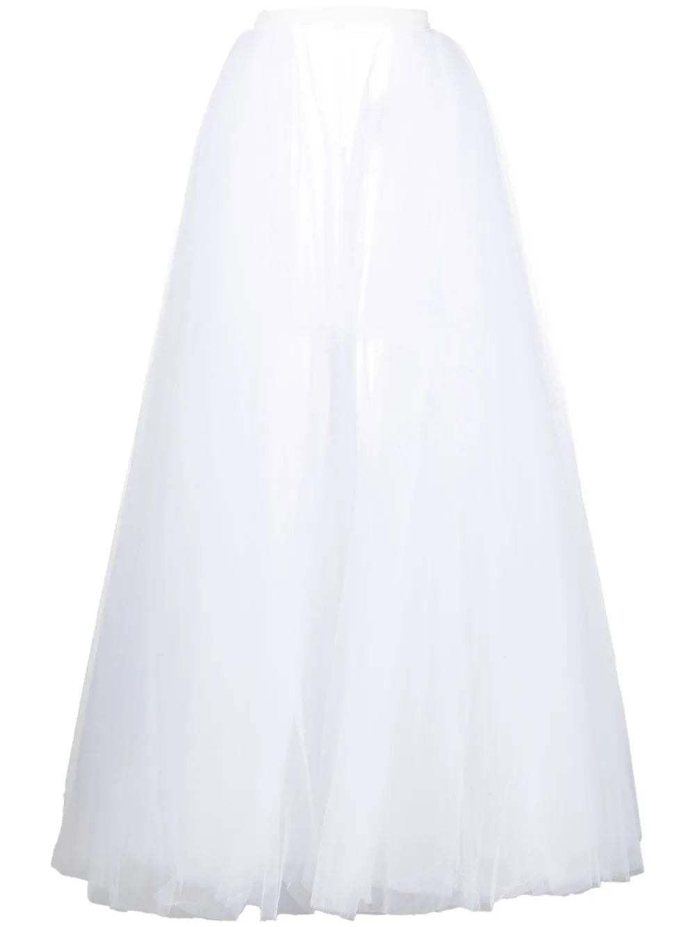 Tulle-Netted Long Skirt