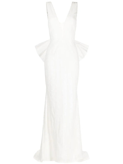 Davina Bow-Detail Gown