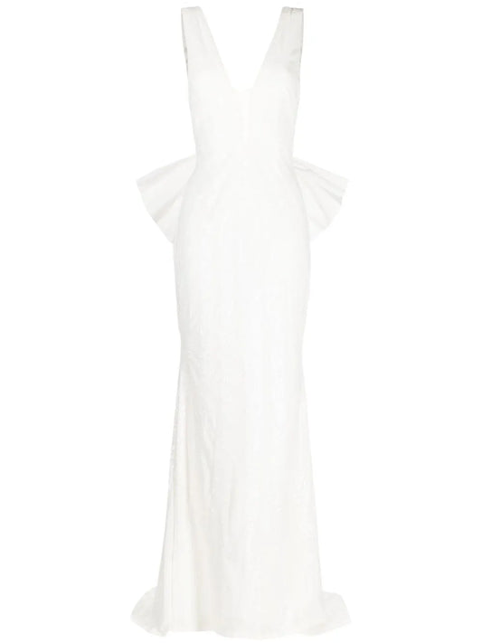 Davina Bow-Detail Gown