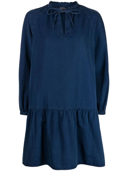 Natalia Cotton-Blend Dress