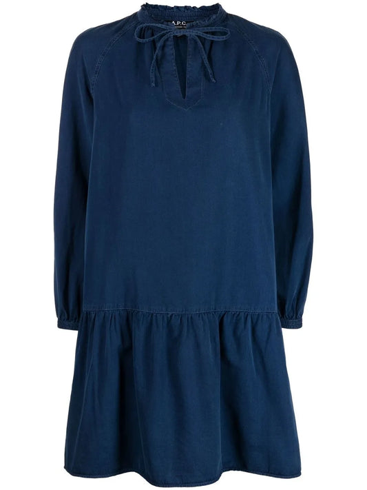 Natalia Cotton-Blend Dress