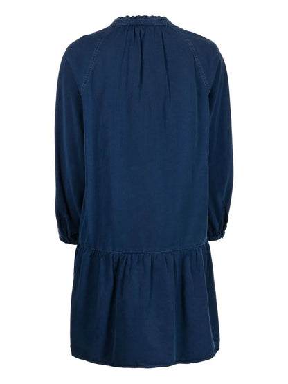 Natalia Cotton-Blend Dress