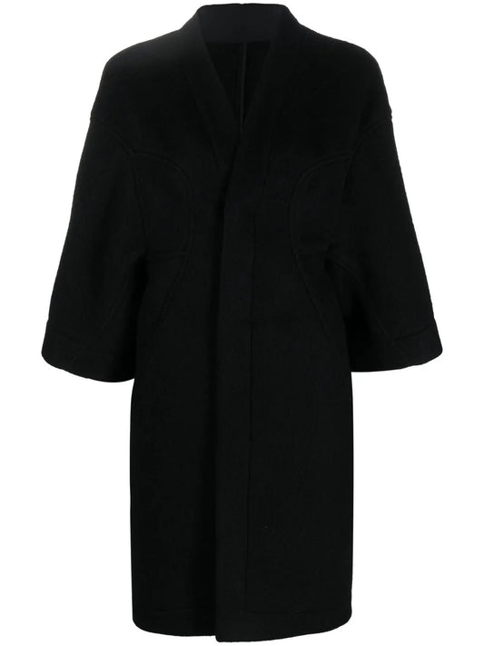 Wool Single-Breasted Coat