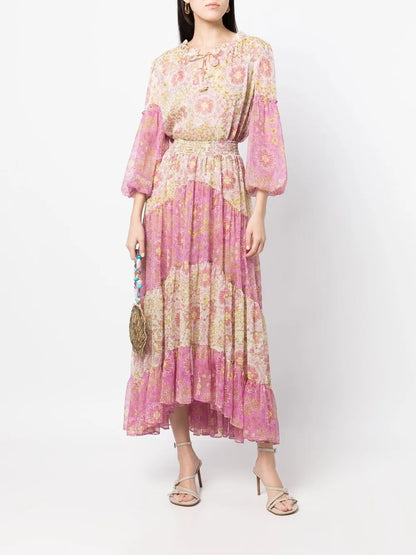 Renata Floral-Print Blouse