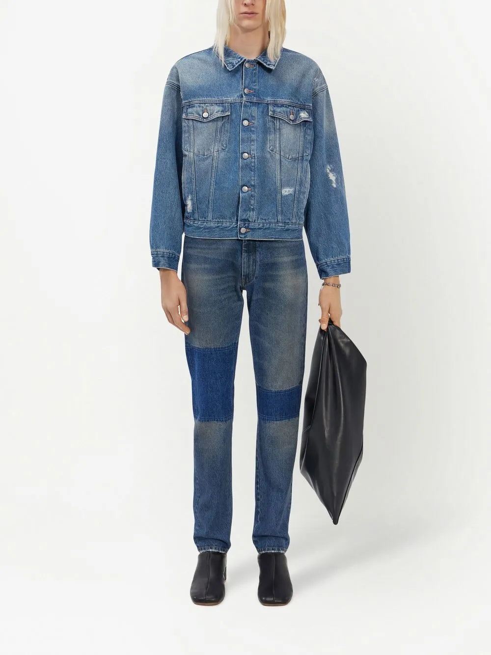 Distressed Denim Jacket