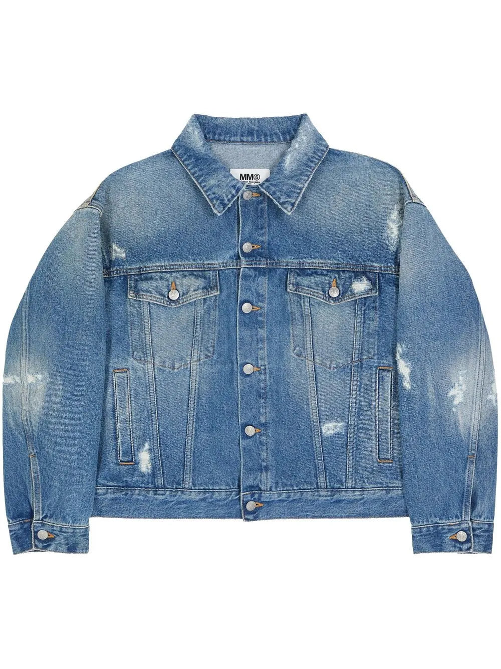 Distressed Denim Jacket